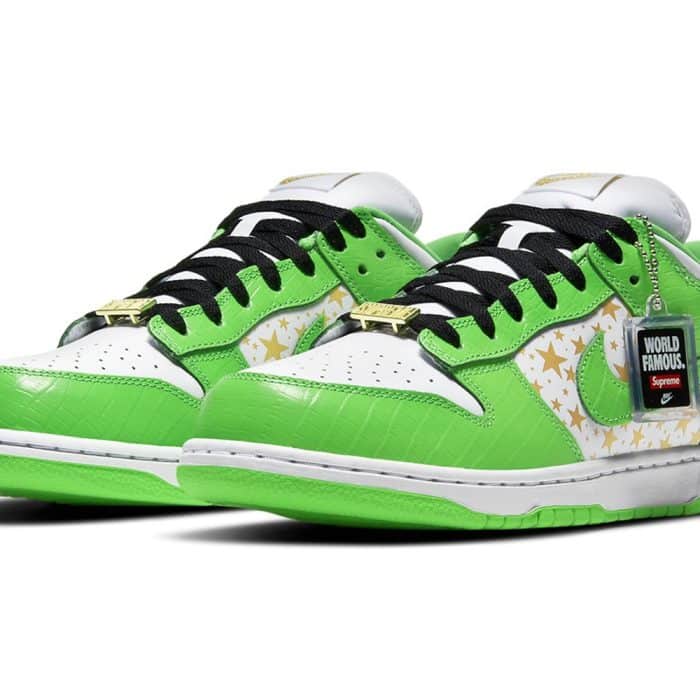 靴 Supreme Nike SB Dunk Low Green 27.5 Supreme×NIKE SB 「DUNK LOW OG QS」スニーカー DH3228-101