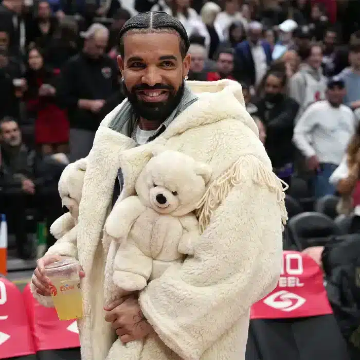 Drake cappotto orsetto peluche