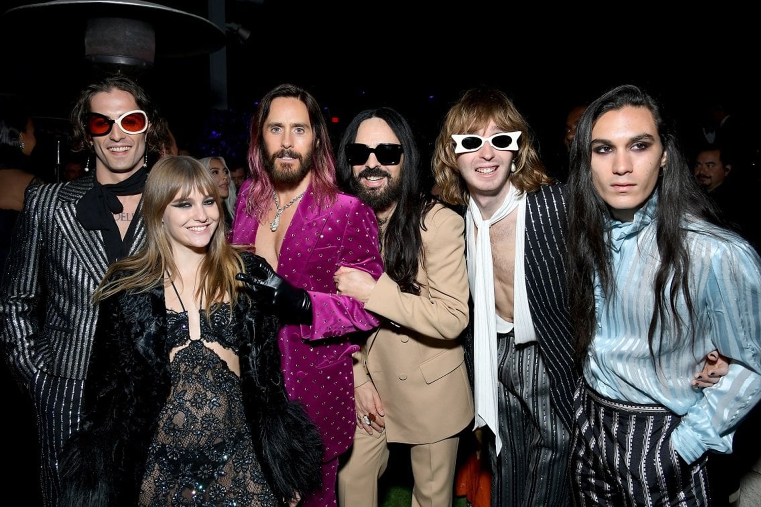 Alessandro Michele Jared Leto Maneskin Gucci