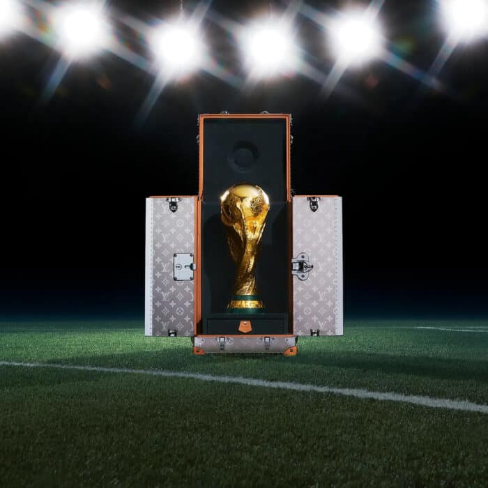 Louis Vuitton Baule Coppa del Mondo Mondiali Qatar 2022