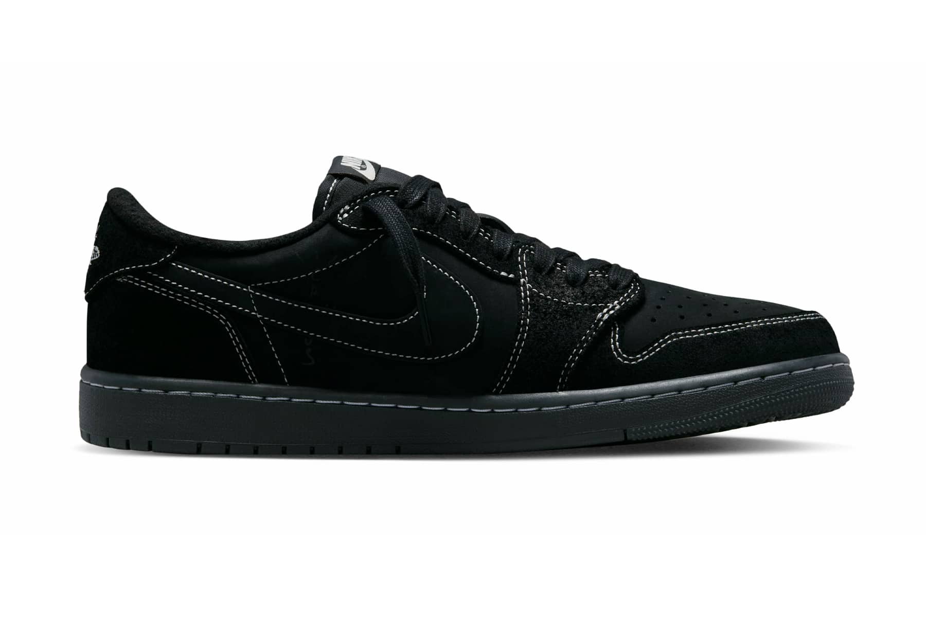 Travis Scott Air Jordan 1 Low Black Phantom