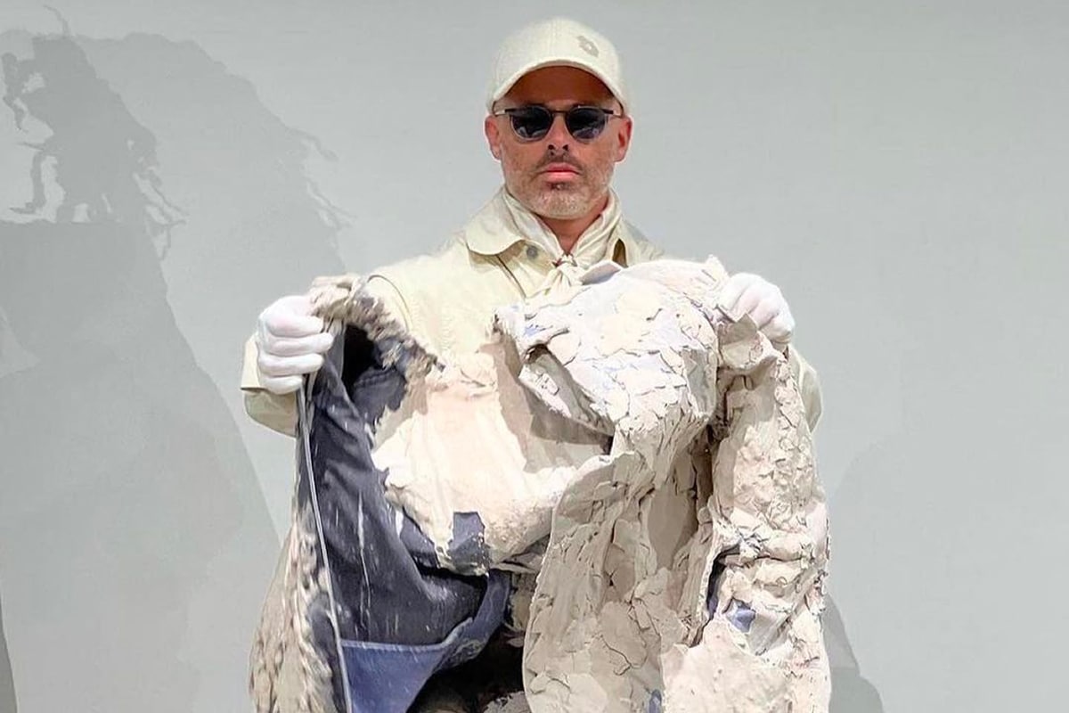 Daniel Arsham Giacca Scultura Objects IV Life Collezione Parigi Fashion Week