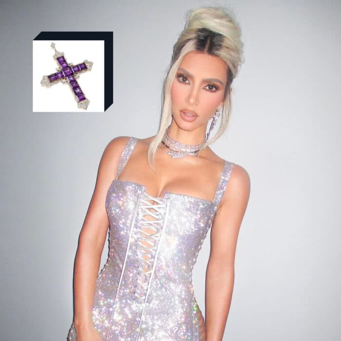Kim Kardashian compra collana Lady D The Attallah Cross