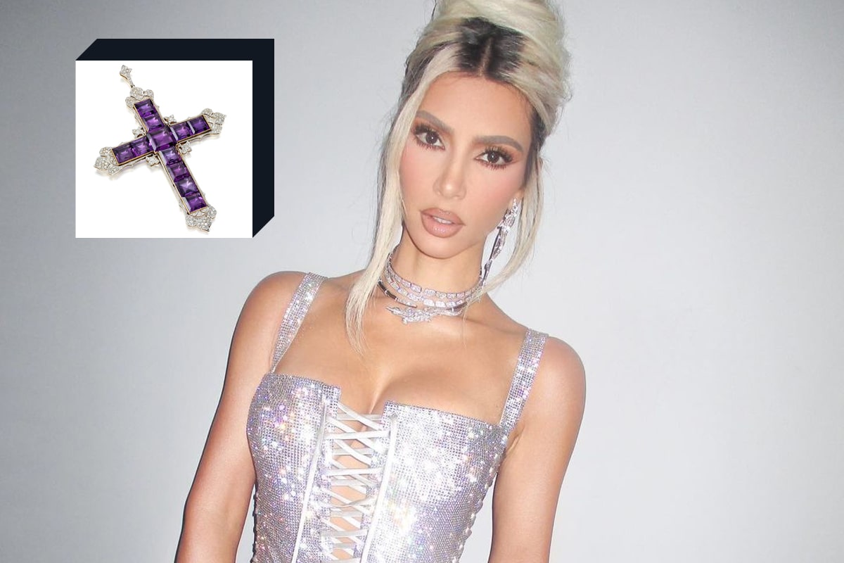 Kim Kardashian compra collana Lady D The Attallah Cross
