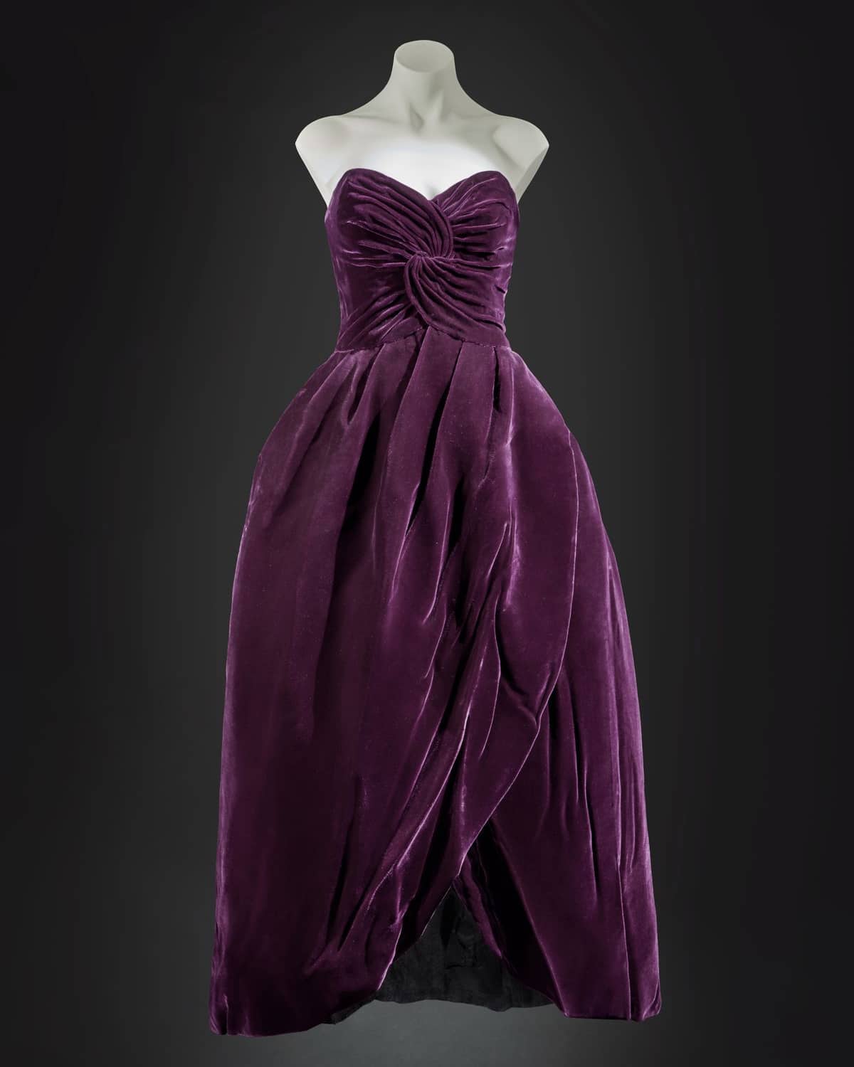 Lady D vestito Viola asta Sothebys