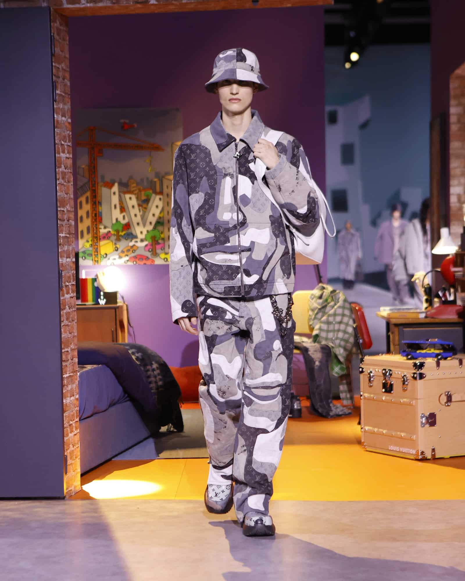 Louis Vuitton Fall Winter 2023 Uomo Colm Dillane