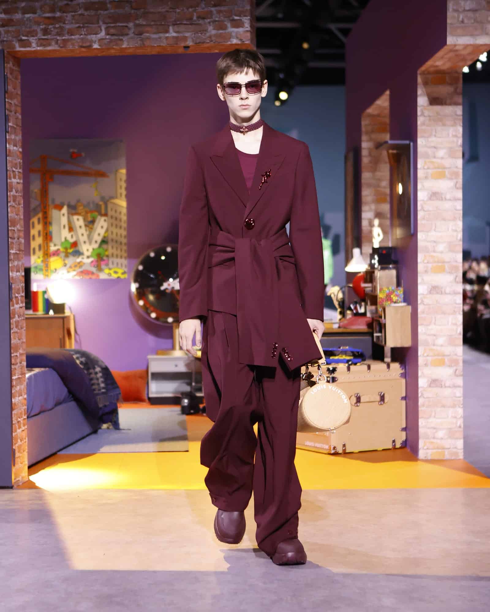 Louis Vuitton Fall Winter 2023 Uomo Colm Dillane