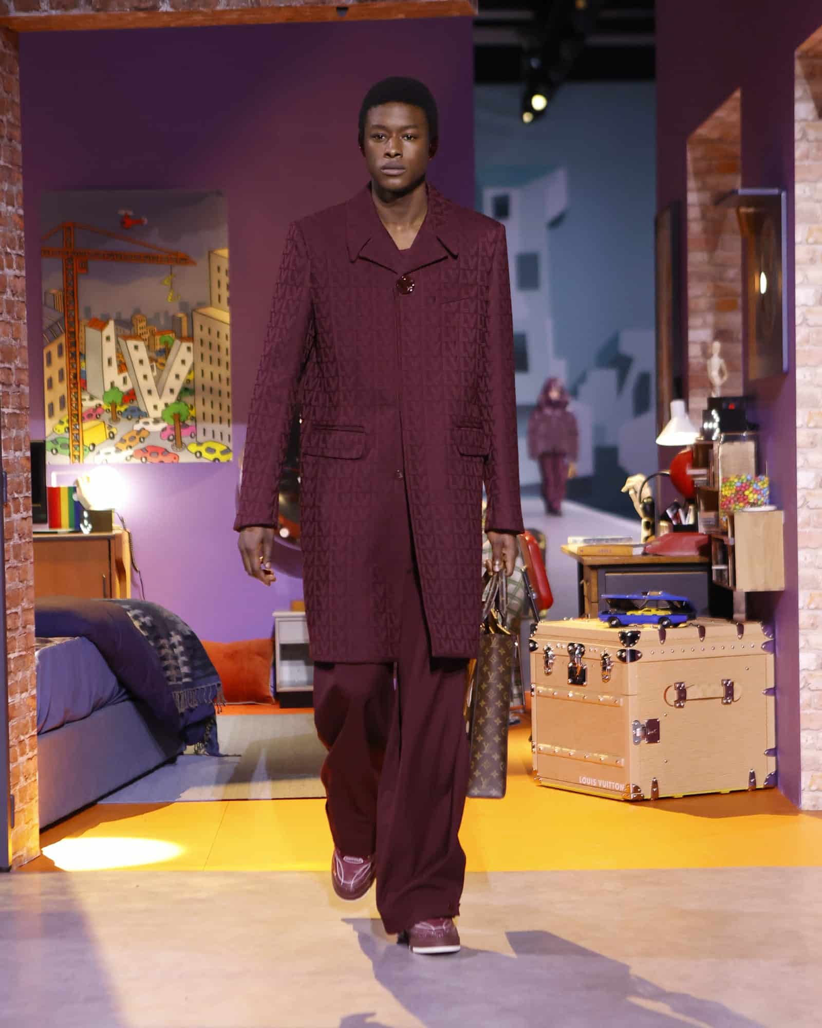 Louis Vuitton Fall Winter 2023 Uomo Colm Dillane