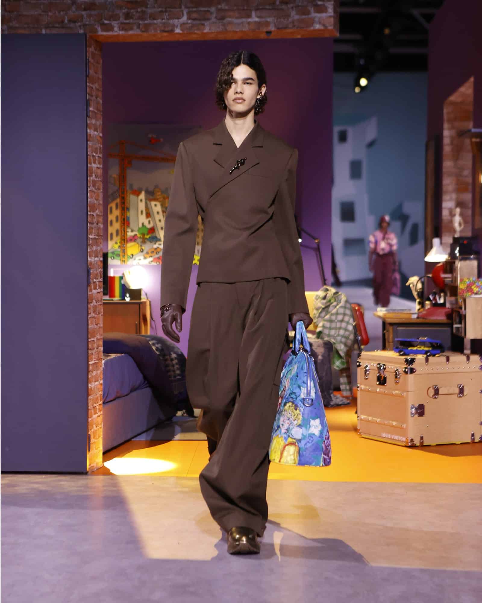 Louis Vuitton Fall Winter 2023 Uomo Colm Dillane