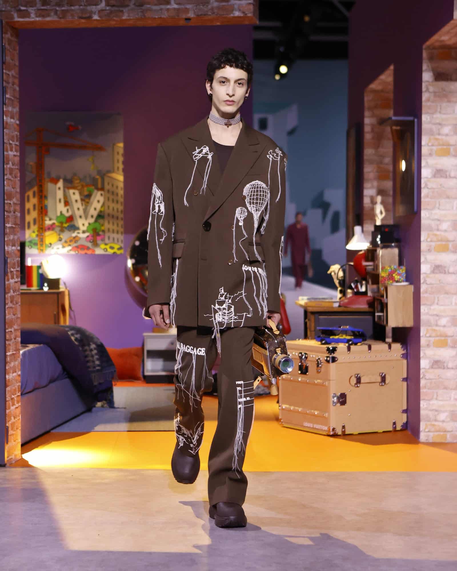 Louis Vuitton Fall Winter 2023 Uomo Colm Dillane