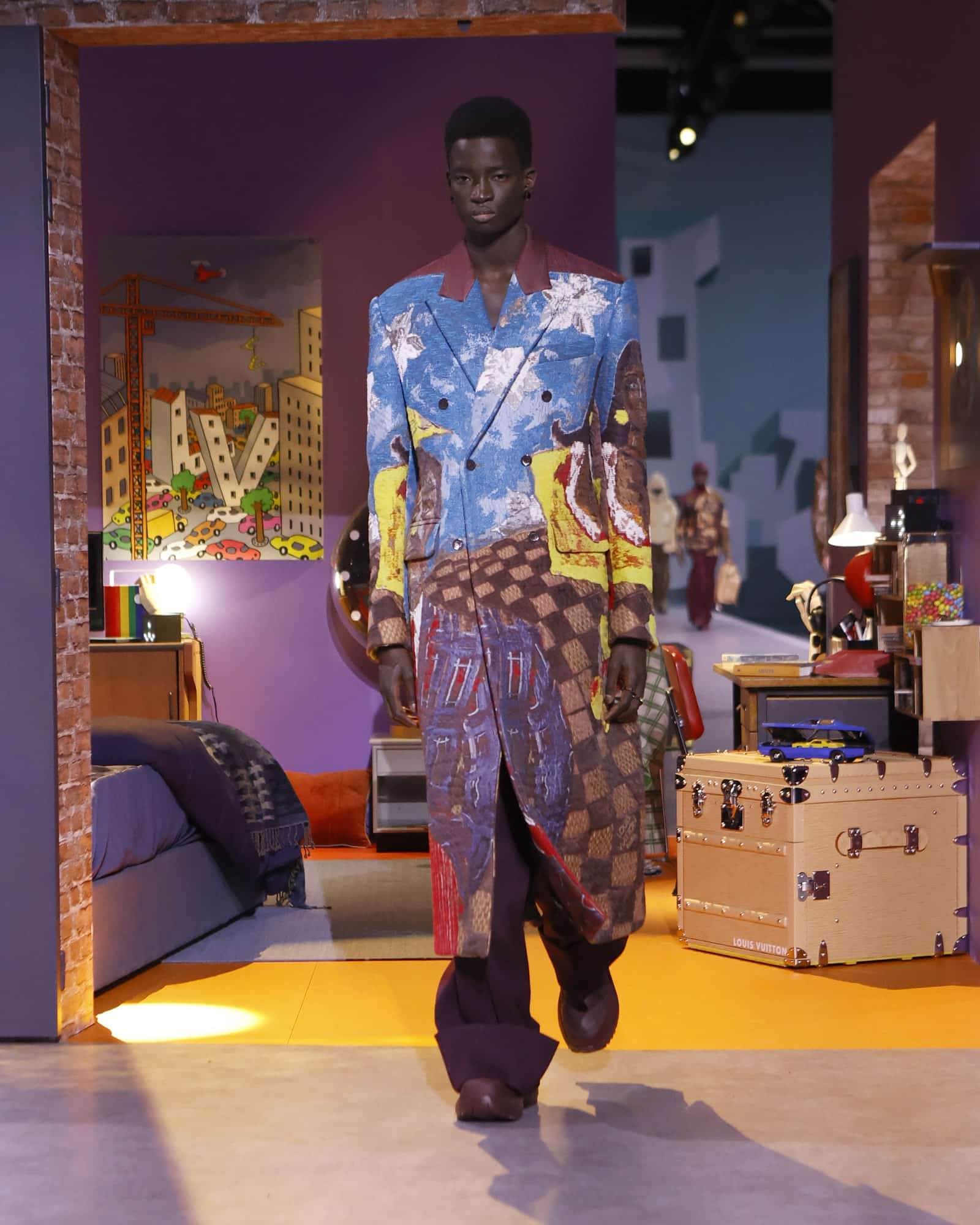 Louis Vuitton Fall Winter 2023 Uomo Colm Dillane