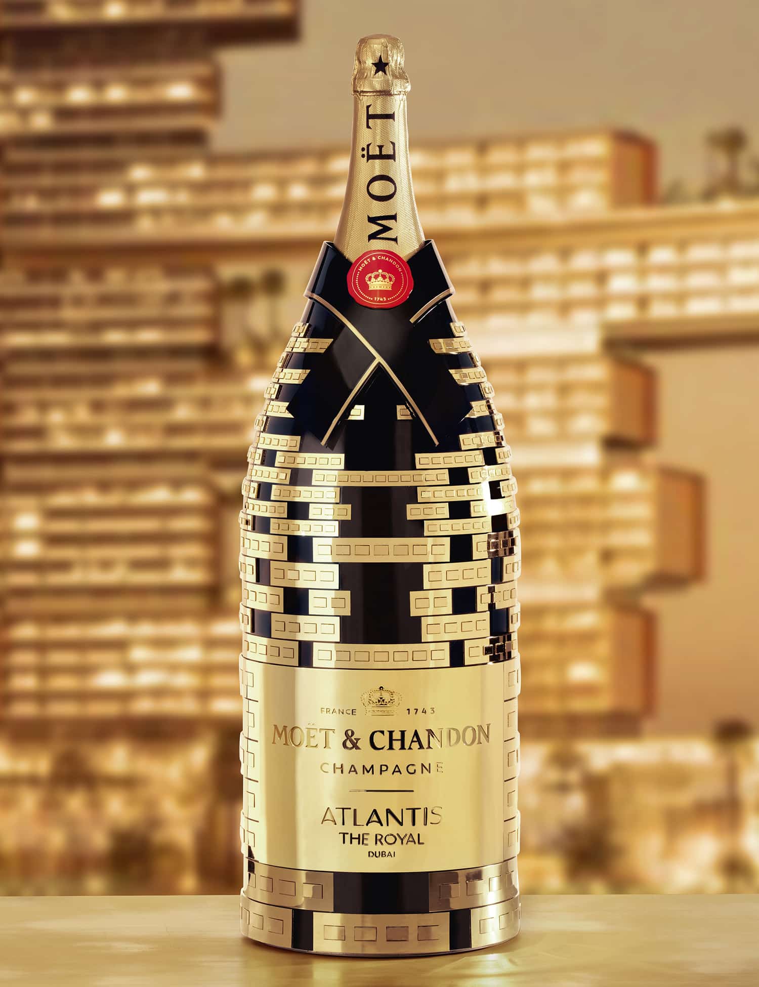 Moët & Chandon Nabuchodonosor 15 litri oro 24 carati