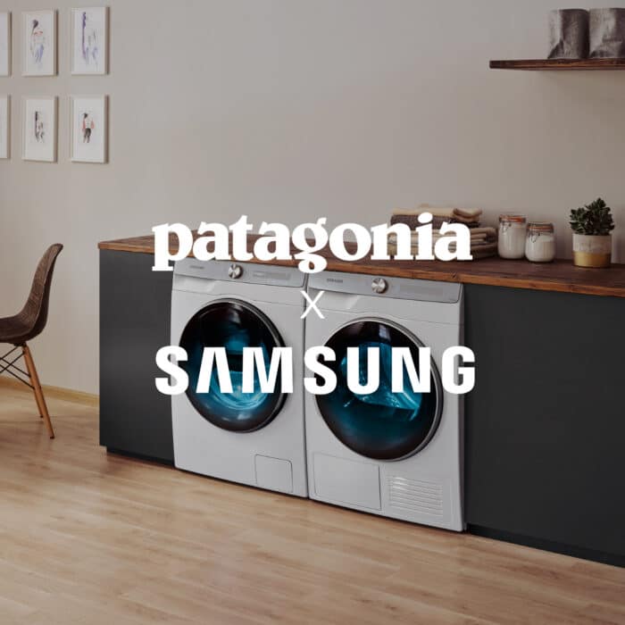 Patagonia Samsung collaborazione Lavatrici