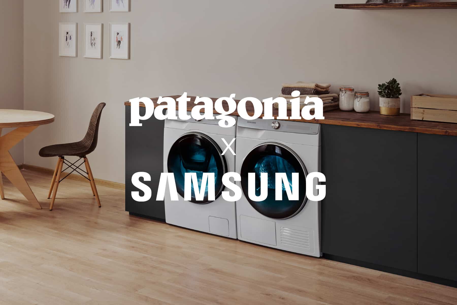 Patagonia Samsung collaborazione Lavatrici