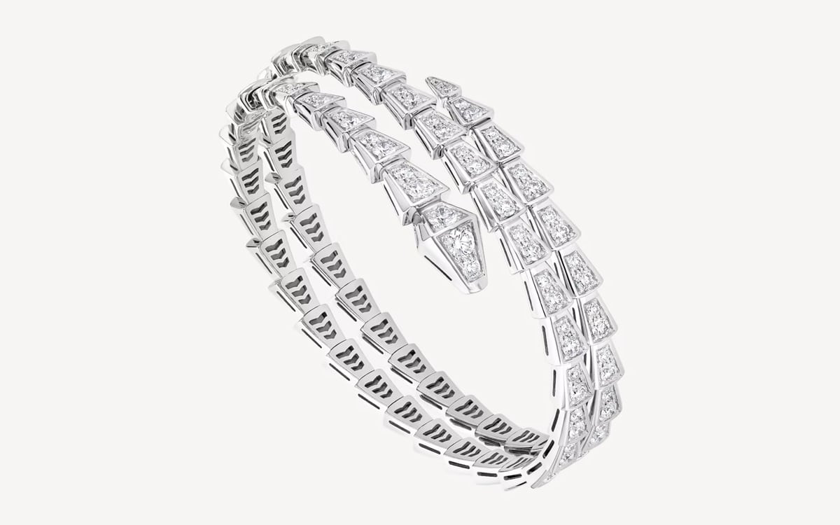 Bulgari Serpenti Viper Bracciale Carla Bruni Sanremo