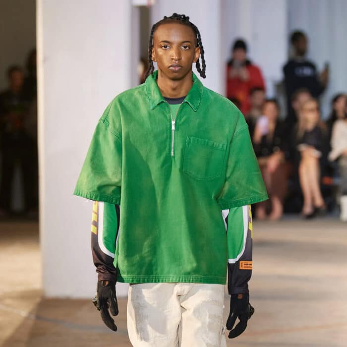 Heron Preston FW23 NYC sfilata