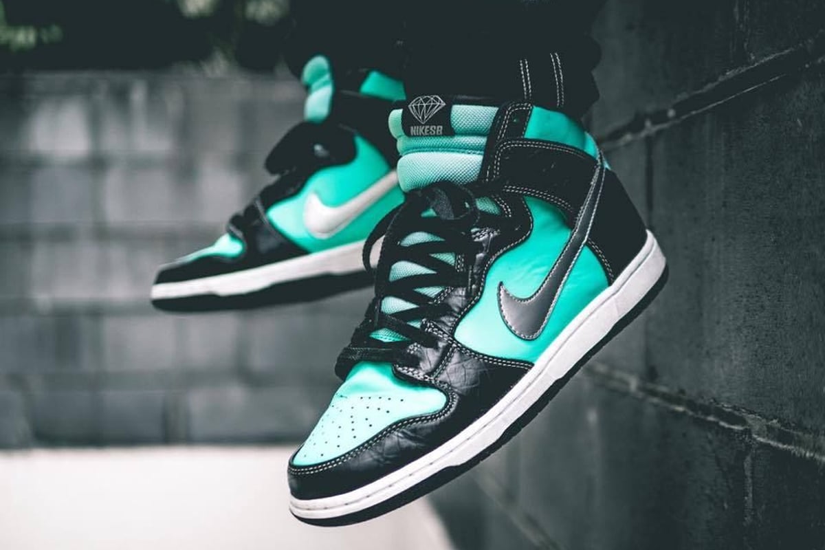 Nike SB Dunk High Diamond Supply Tiffany