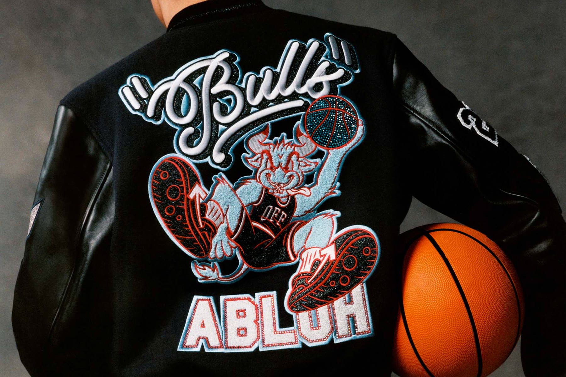 Off-White Chicago Bulls Varsity Jacket