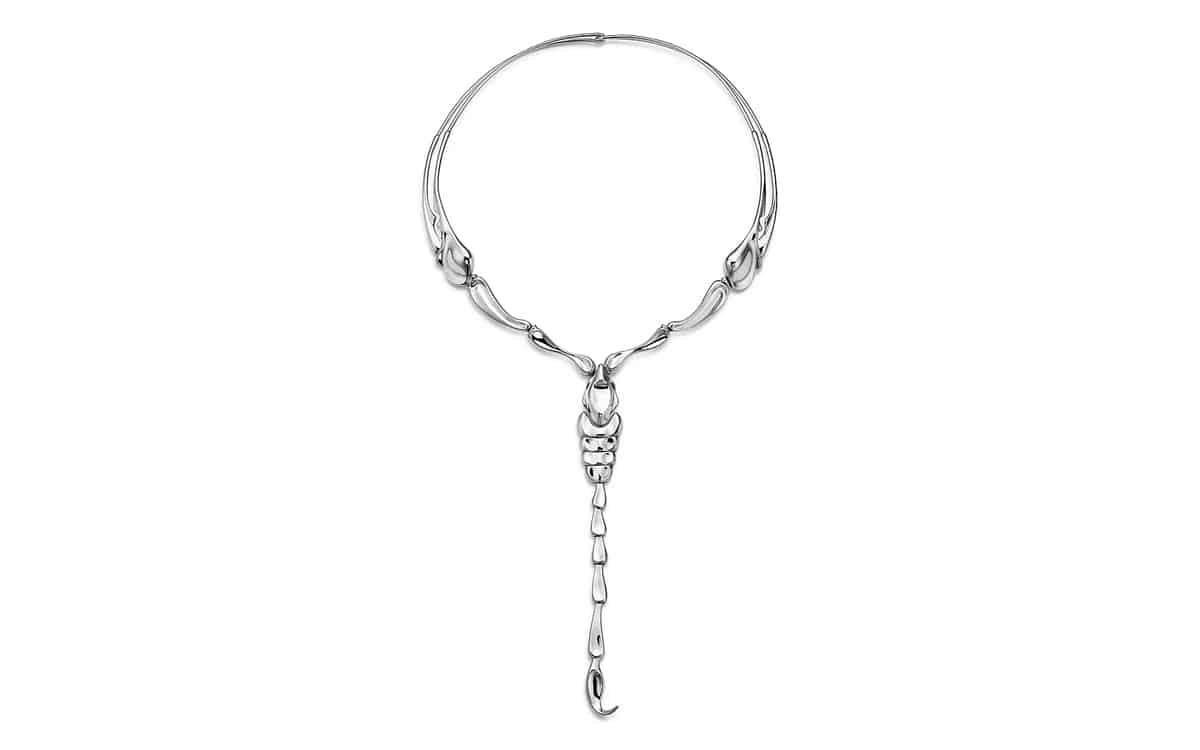 Tiffany & Co. Collana Scorpion Elodie Sanremo 2023