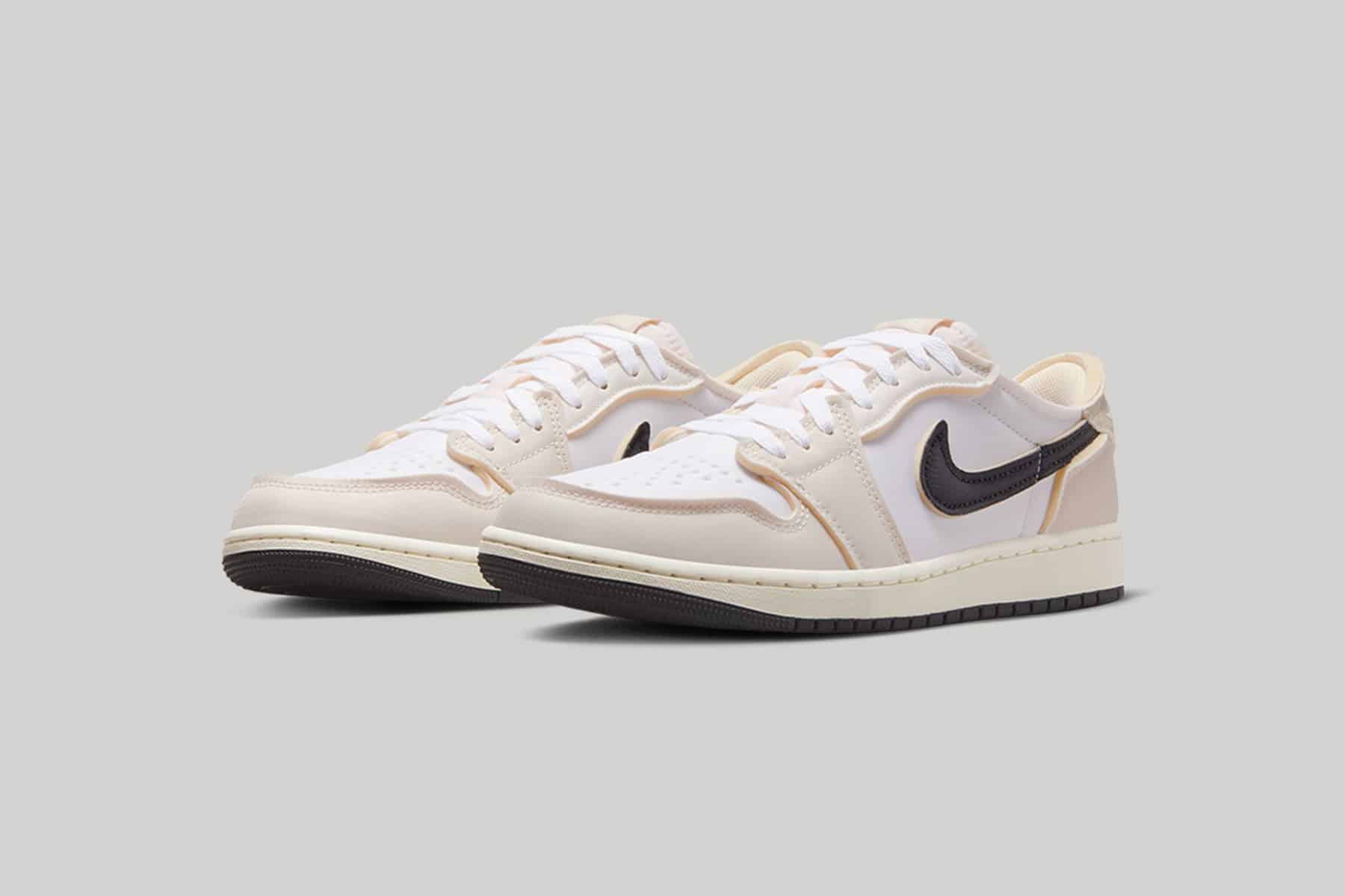 Air Jordan 1 Low White and Coconut Milk Sail CZ0790-101