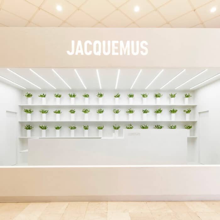 Jacquemus Pop-up store Lafayette Parigi