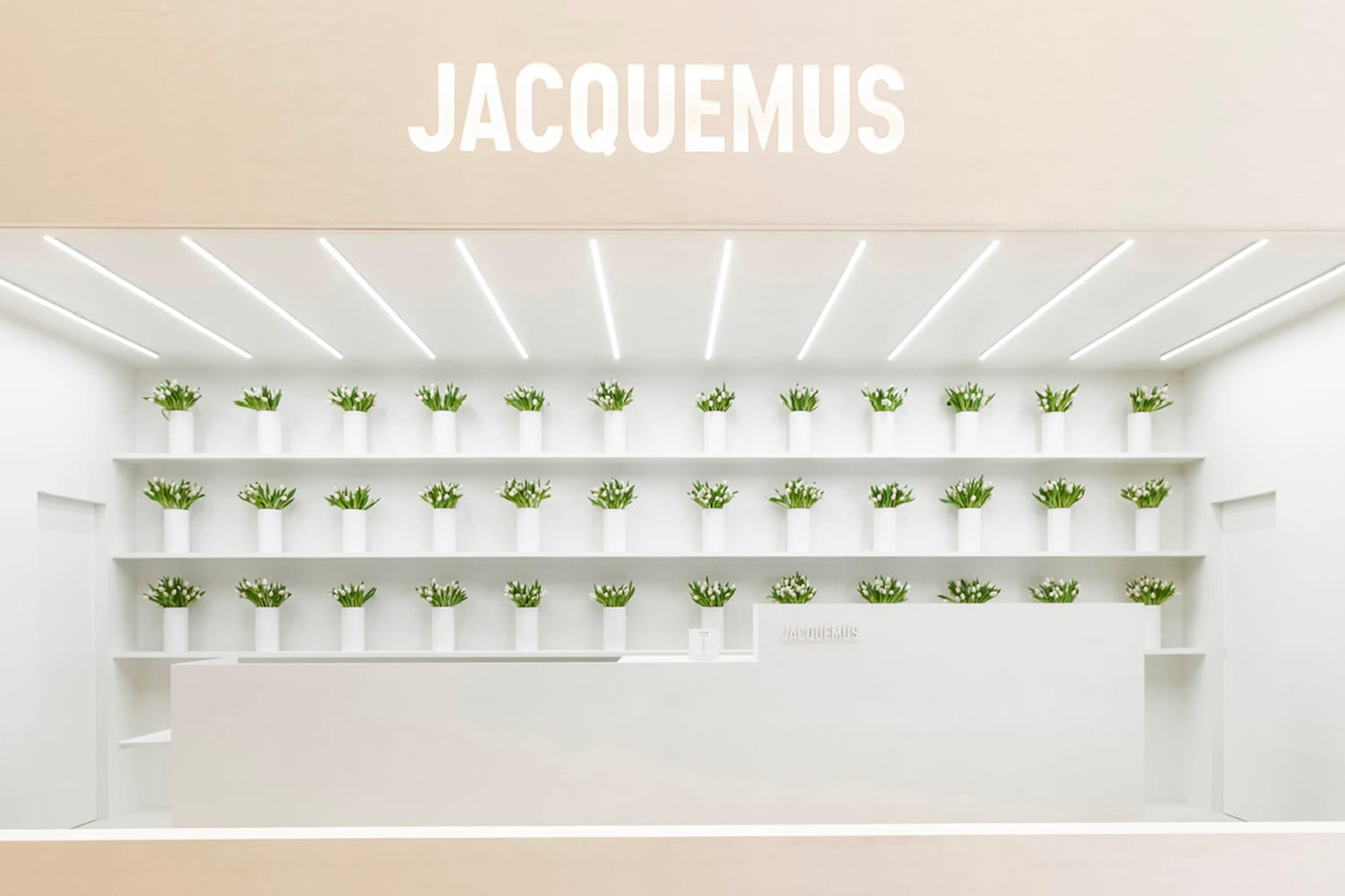 Jacquemus Pop-up store Lafayette Parigi