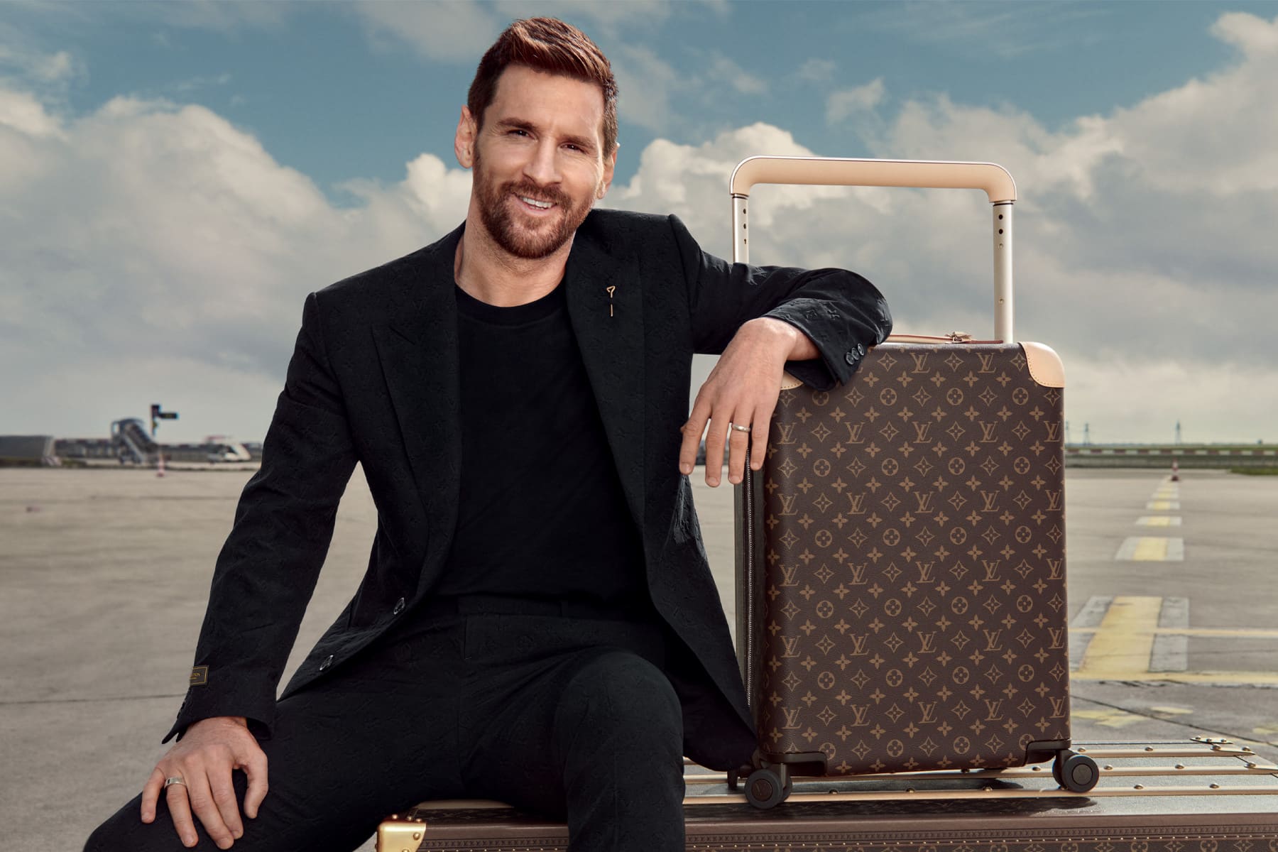 Lionel Messi Louis Vuitton Horizons Never End Campagna