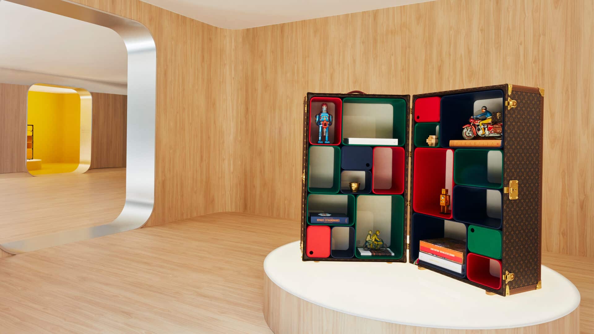 Louis Vuitton Cabinet of Curiosities Marc Newson Objets Nomades Design Week 2023