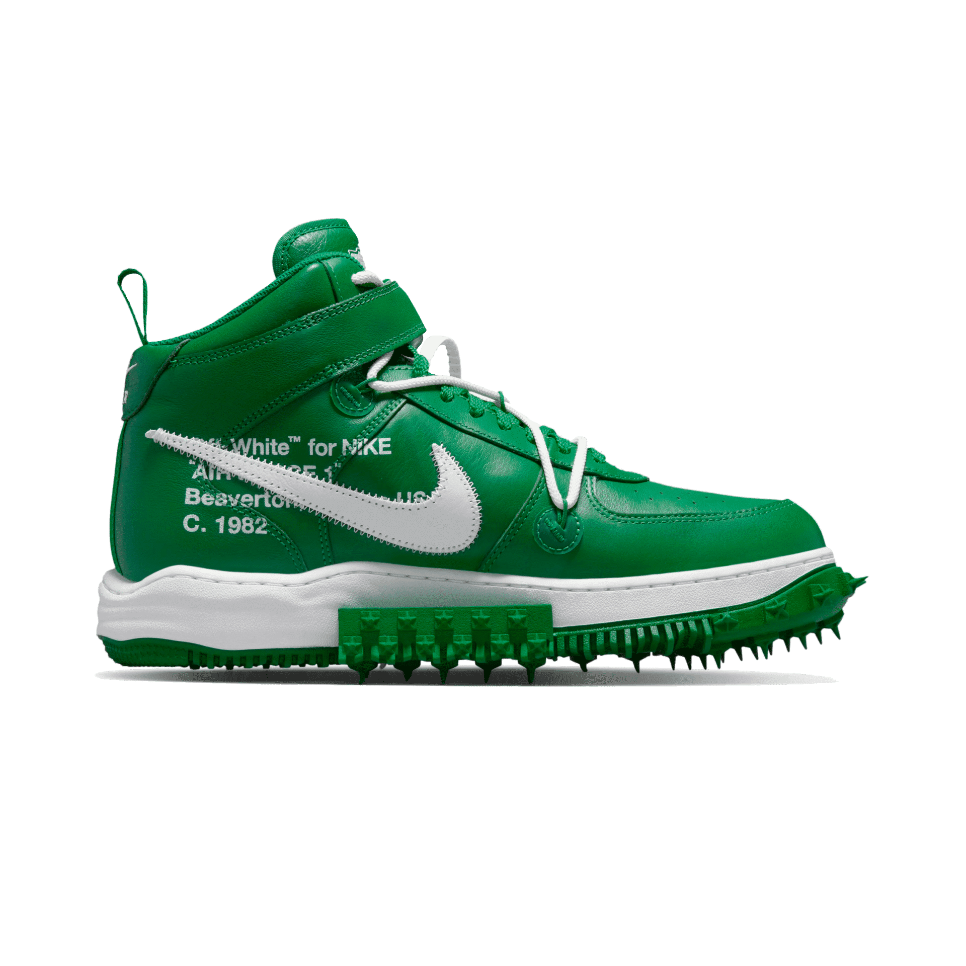 Off-White Nike Air Force 1 Mid Pine Green