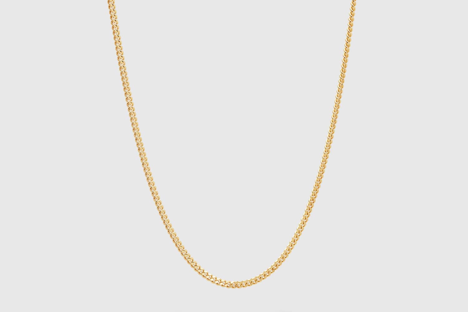 Tom Wood Curb Chain m Gold