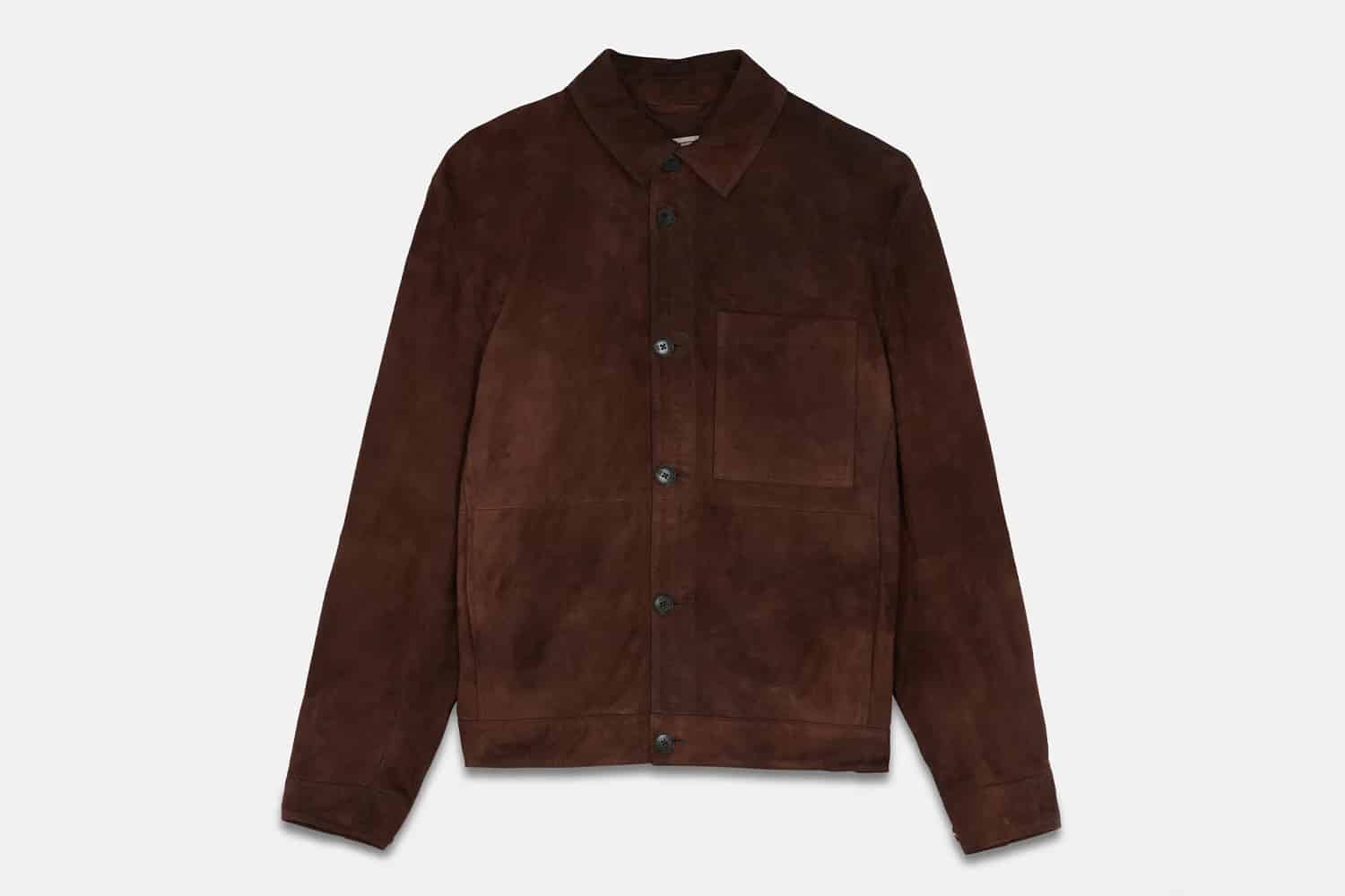 Baracuta Suede Jacket Overshirt