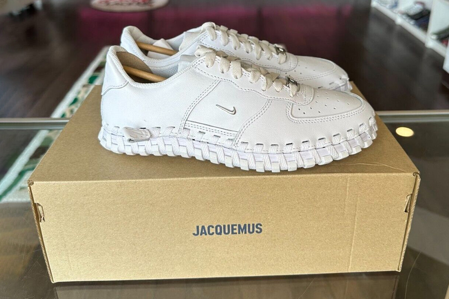 Jacquemus Nike J Force 1 White