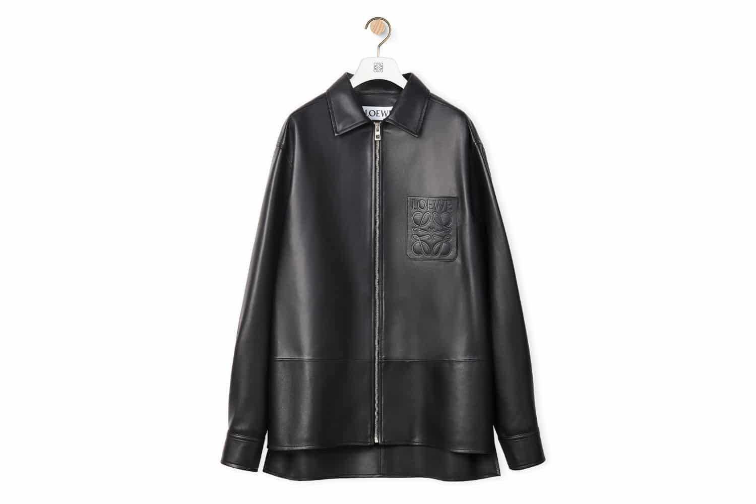 LOEWE Zip Overshirt in Nappa