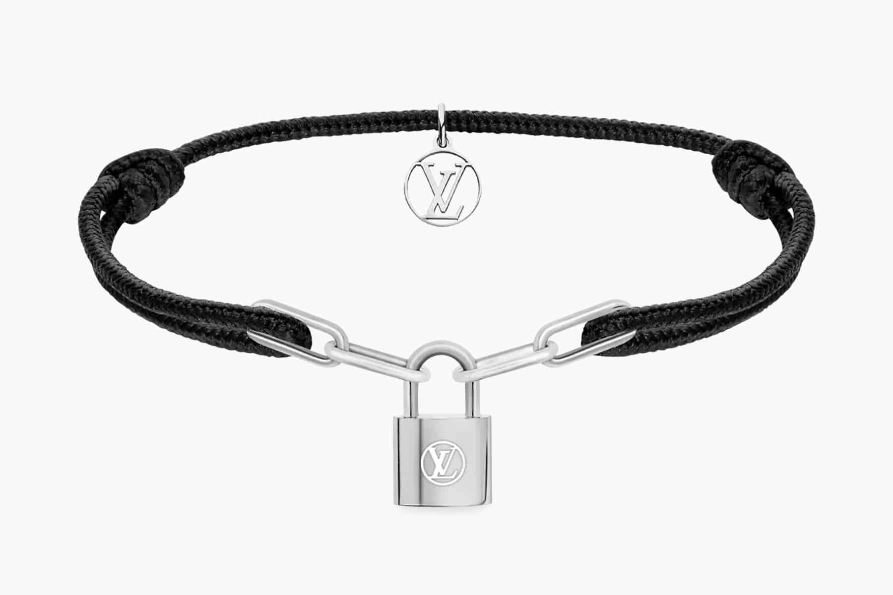 Louis Vuitton Bracciale Lockit Virgil Abloh Titanio