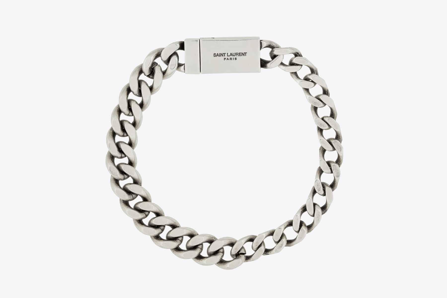 Saint Laurent Bracciale Catena Barbazzale