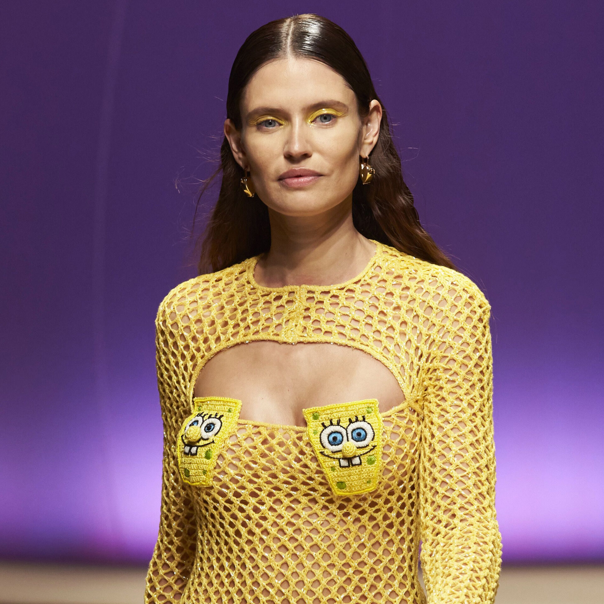 Bianca Balti GCDS Crochet Estate 2023 Trend