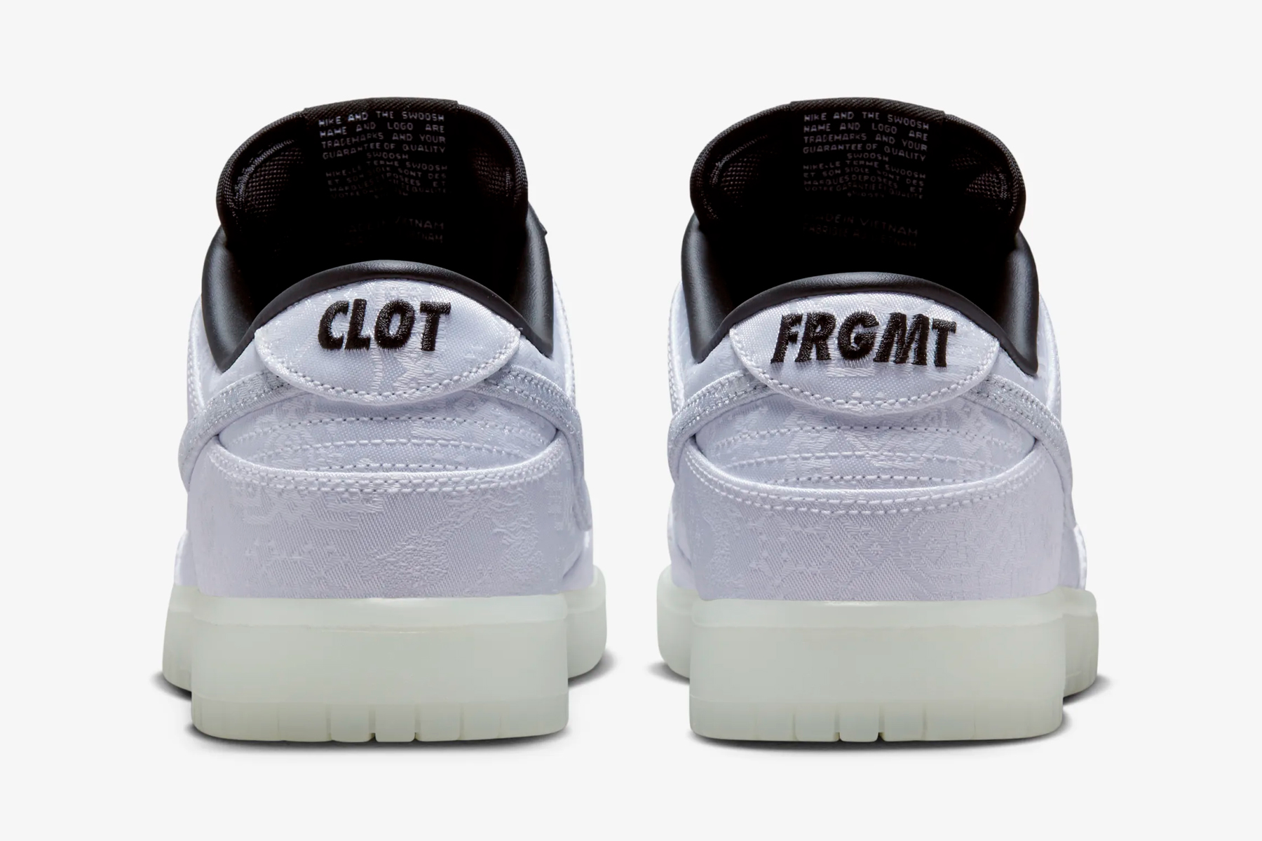 CLOT Fragment Design Nike Dunk Low FN0315-110