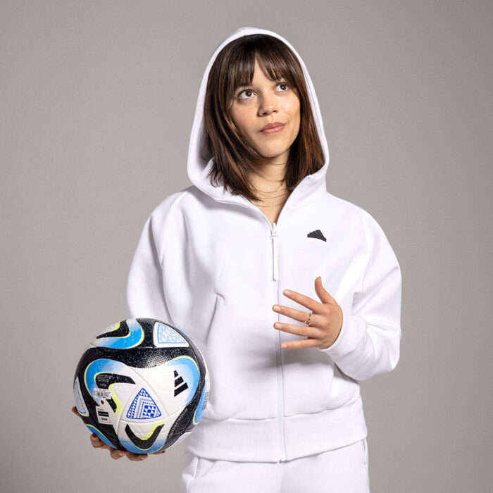 adidas campagna mondiali calcio femminile Jenna Ortega