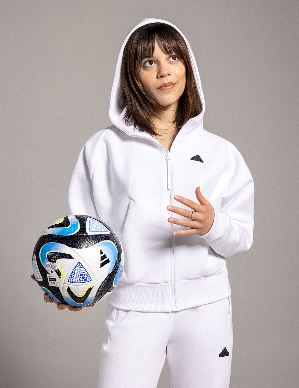 adidas campagna mondiali calcio femminile Jenna Ortega