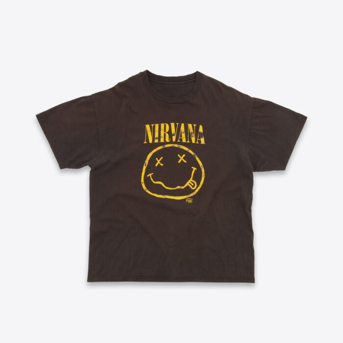 Saint Laurent Nirvana Smiley Face T-Shirt
