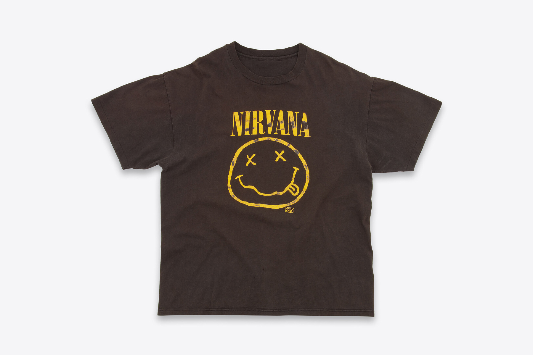 Saint Laurent Nirvana Smiley Face T-Shirt