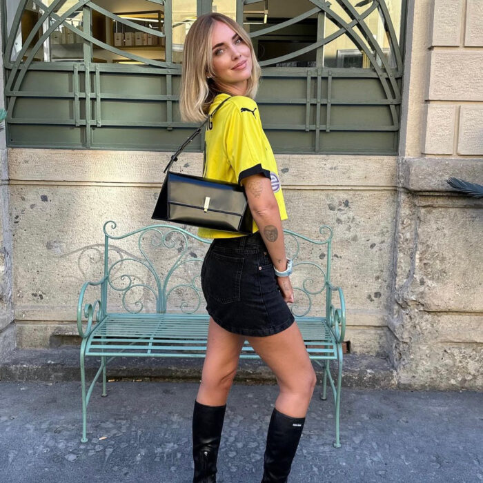 Chiara Ferragni Miu Miu Stivali Infradito