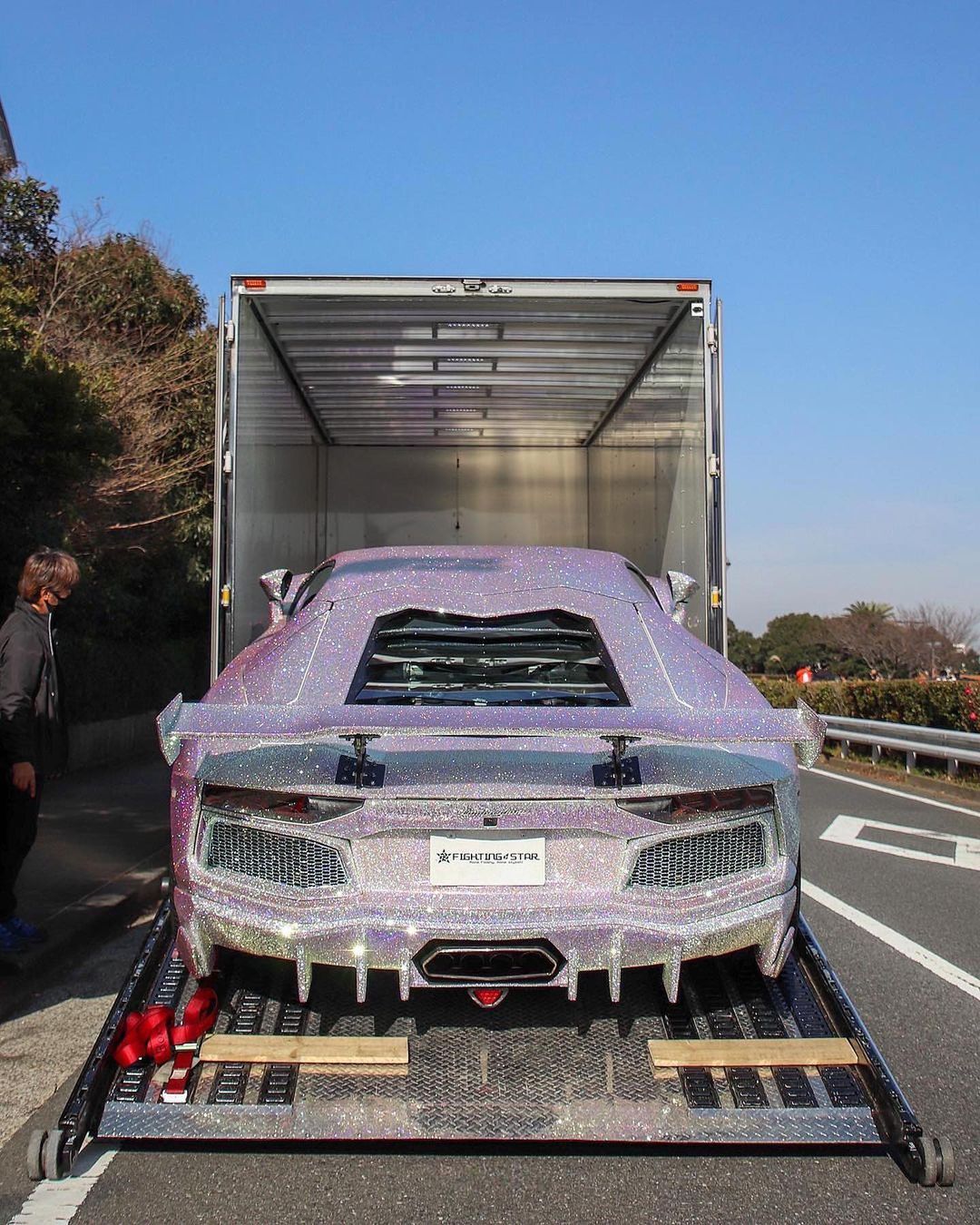 Lamborghini Aventador Swarovski