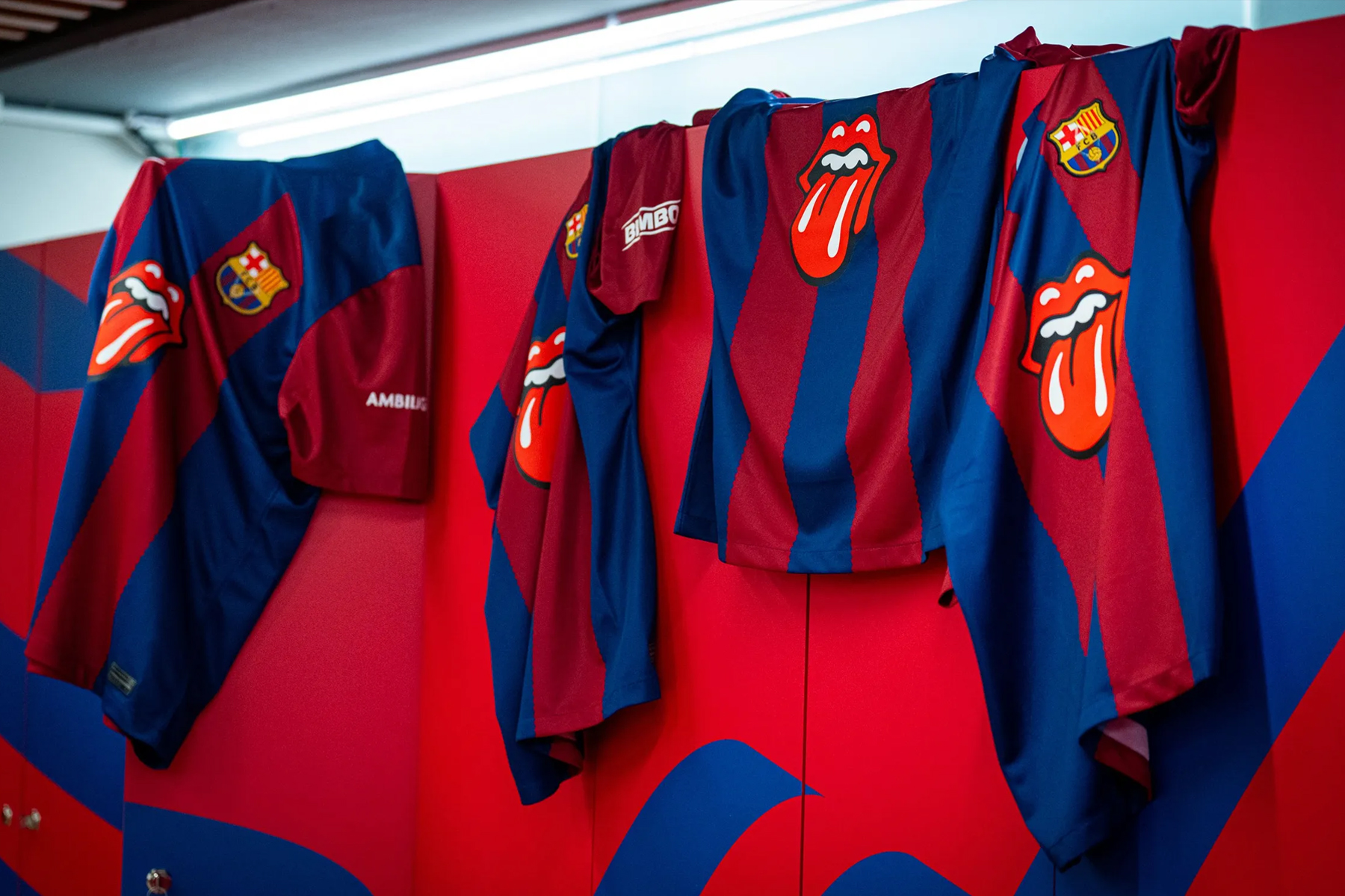 Barcellona Rolling Stones Clasico maglia FC Barcelona