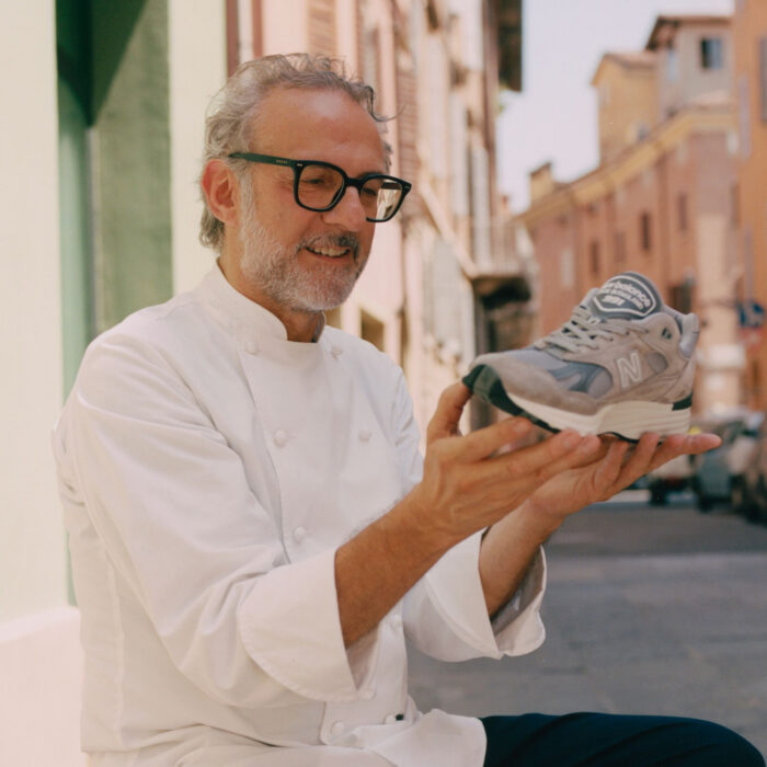 Massimo Bottura New Balance campagna 2023