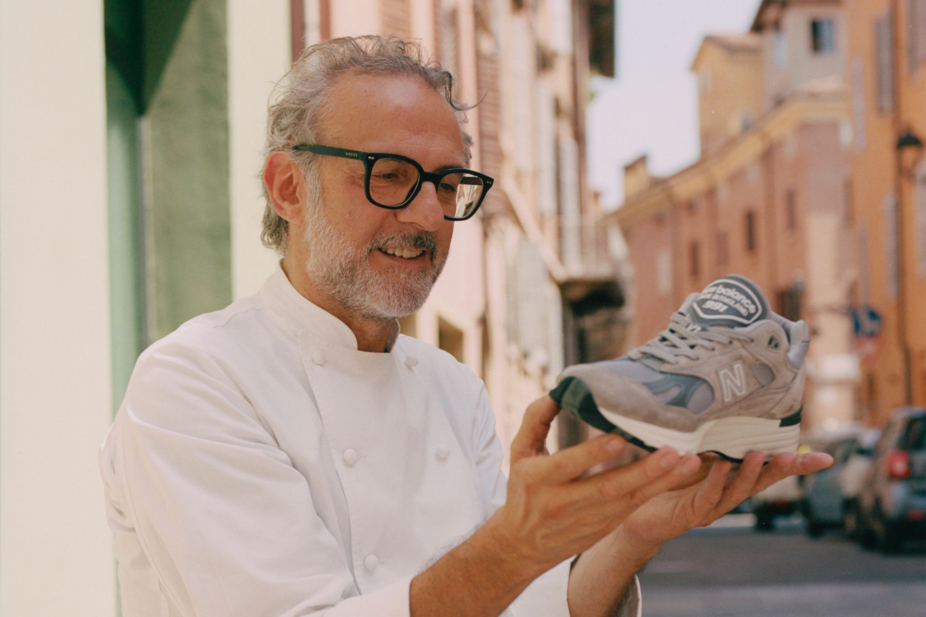 Massimo Bottura New Balance campagna 2023