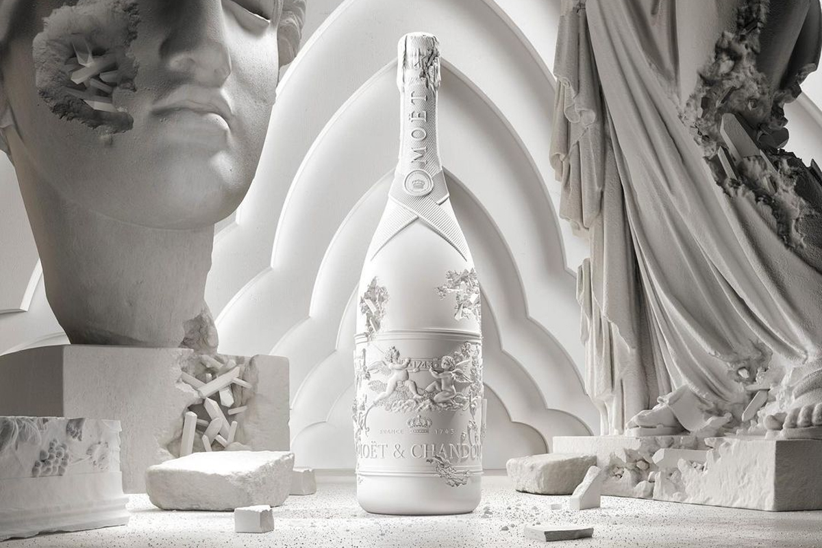 Moët & Chandon Daniel Arsham Collezione Imperiale