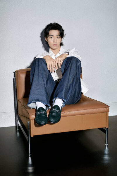 Xiao Zhan Gucci Mocassino campagna