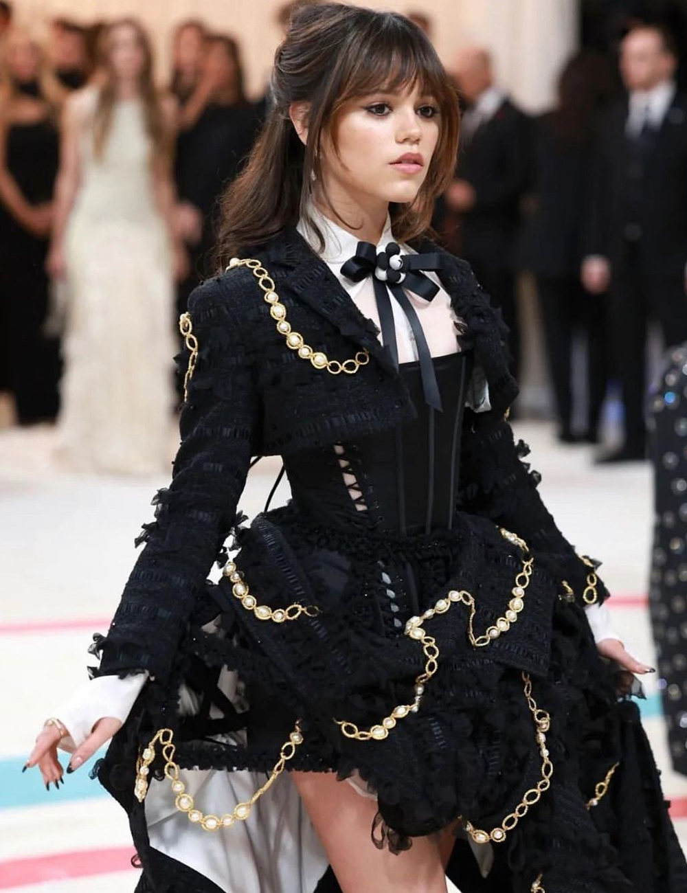 Jenna Ortega 2023 Met Gala 2024 Risveglio Moda