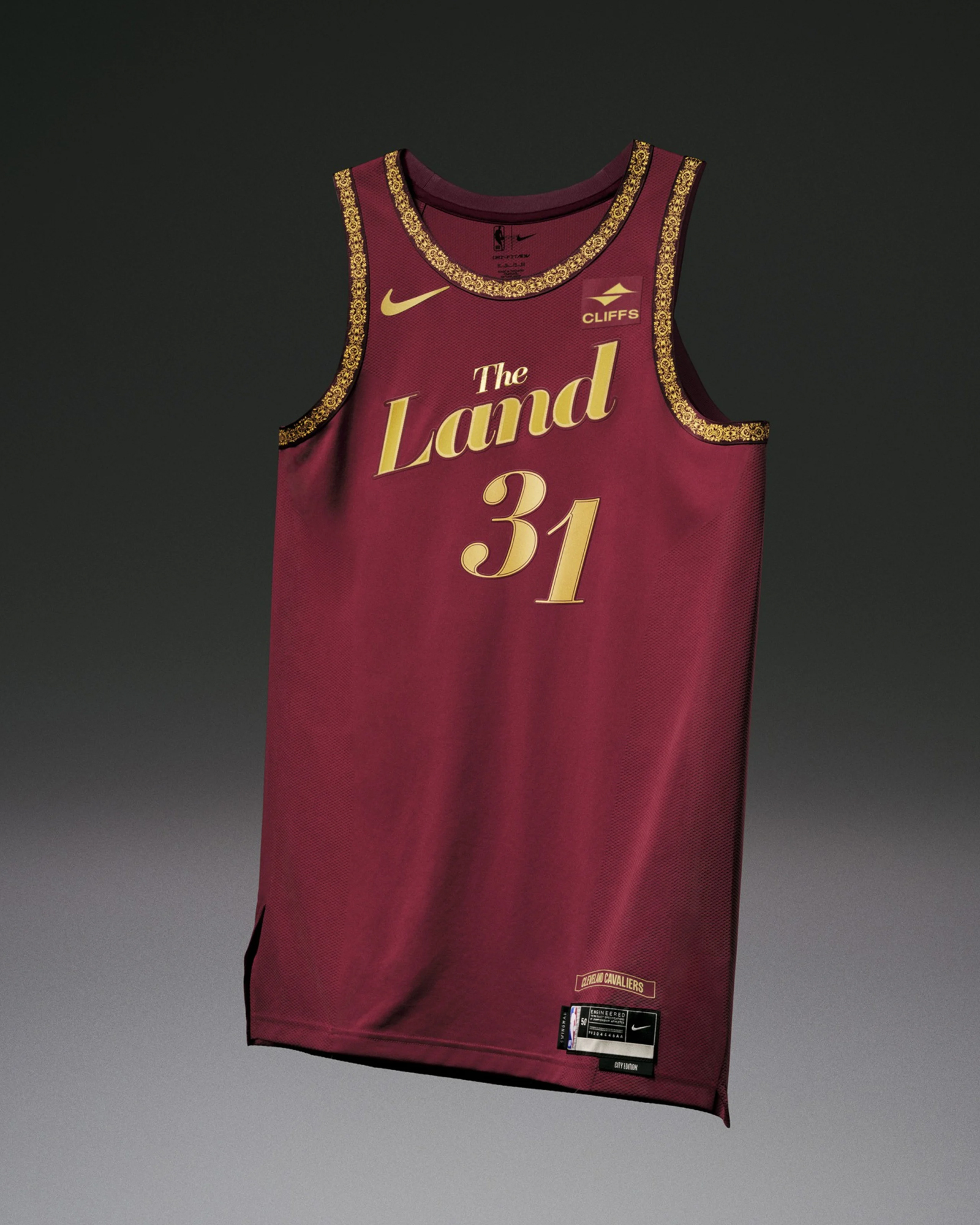 Nike NBA City Edition 2023-24 Cleveland Cavaliers